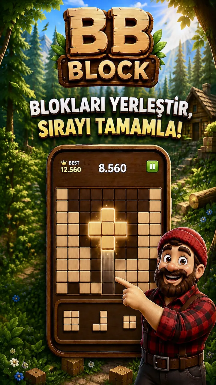 BB Block: Wood Puzzle uygulaması ekran görüntüsü 1