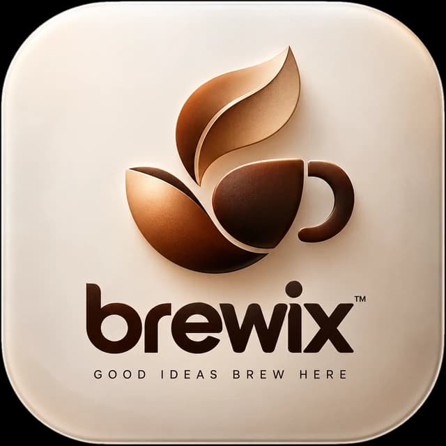 Brewix logosu (örnek marka tasarımı)