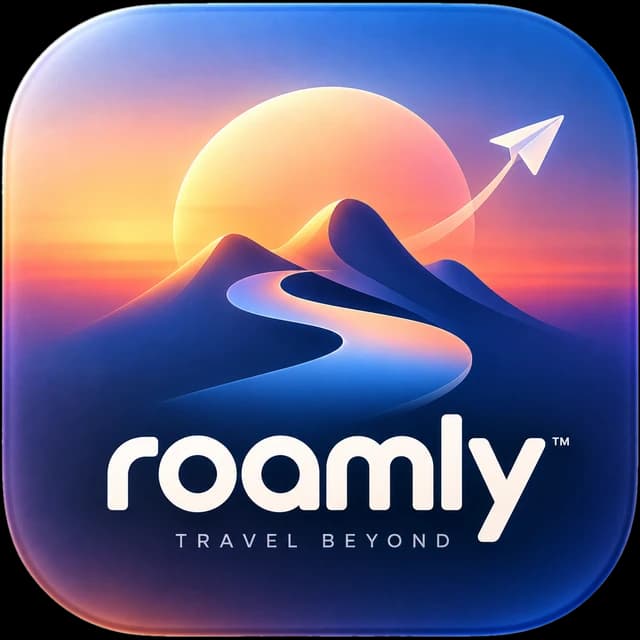 Roamly logosu (örnek marka tasarımı)