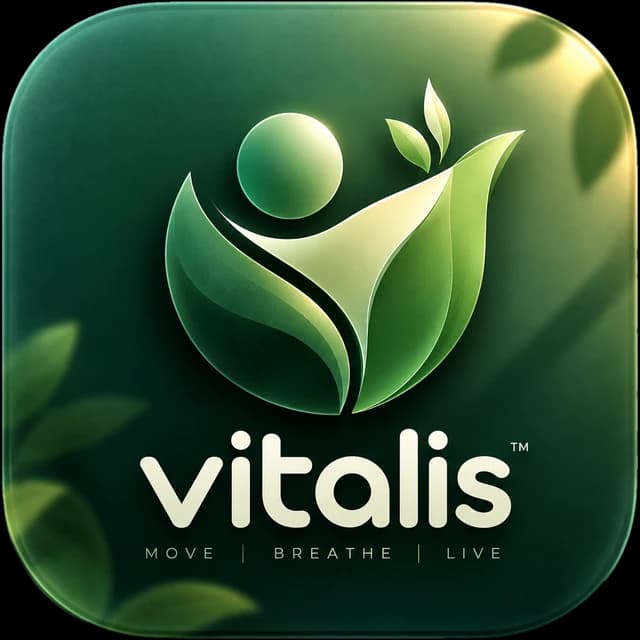 Vitalis logosu (örnek marka tasarımı)